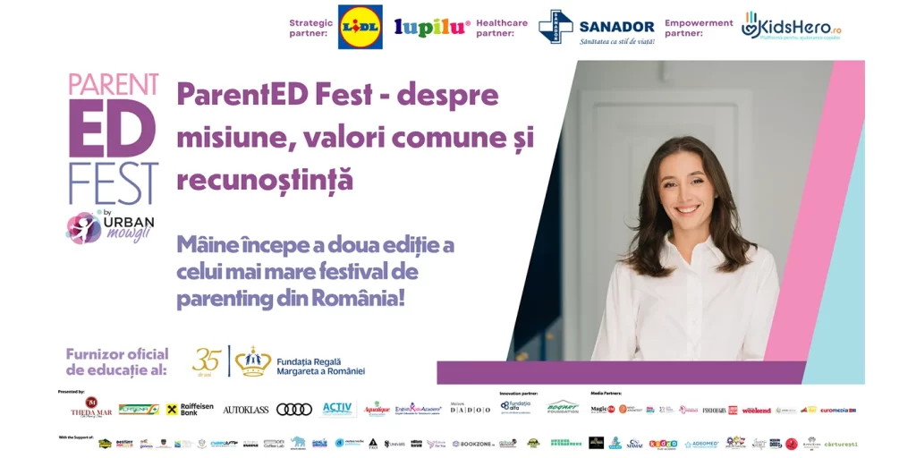 ParentED Fest – despre misiune, valori comune și recunoștință