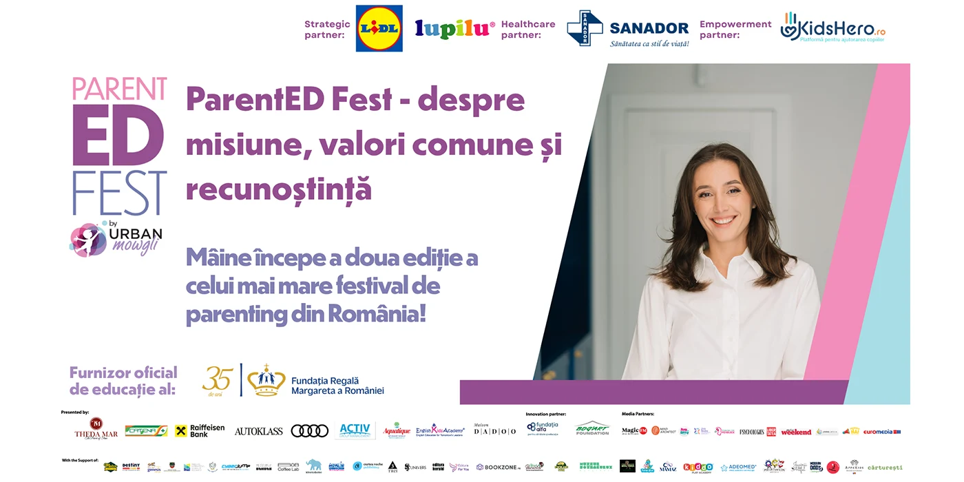 ParentED Fest – despre misiune, valori comune și recunoștință